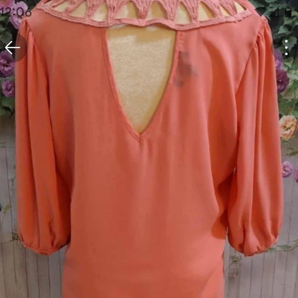 Open Back Crochet Top - Picture 2 of 6